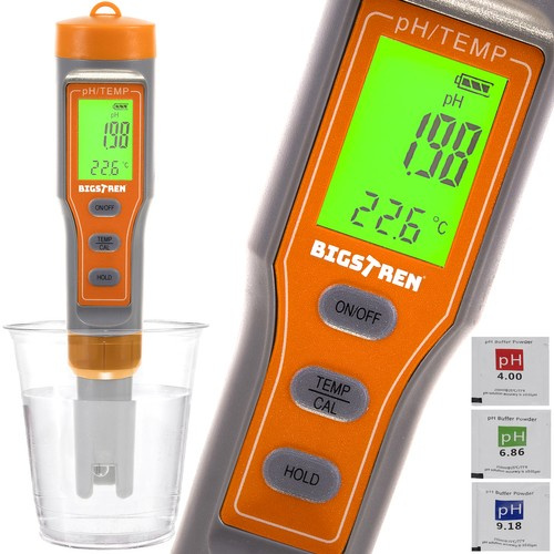 Elektroninis ph testeris su atc ir termometru iso trade