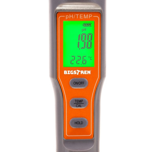 Elektroninis ph testeris su atc ir termometru iso trade