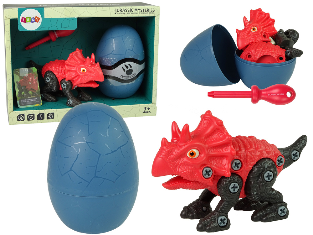 Konstruktorius diy dinosaur triceratops