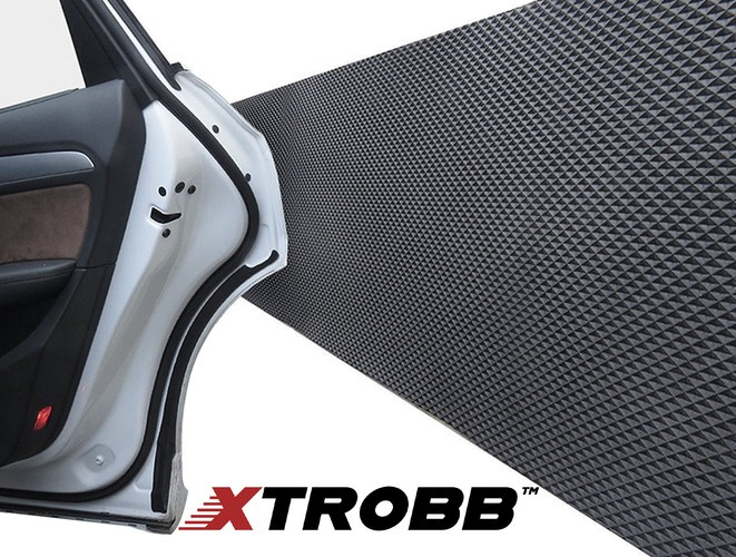 Ant sienos klijuojama automobilio durų apsauga XTrobb, 2 m