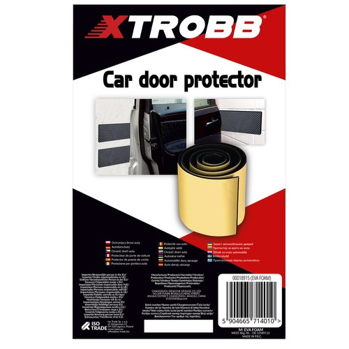 Ant sienos klijuojama automobilio durų apsauga XTrobb, 2 m