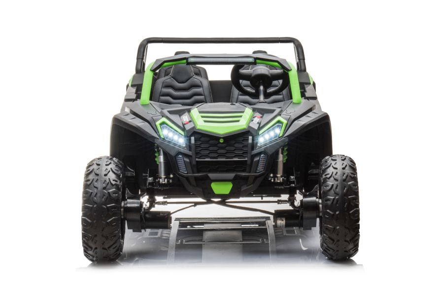 Elektromobilis buggy a033 4x4 24v, žalias