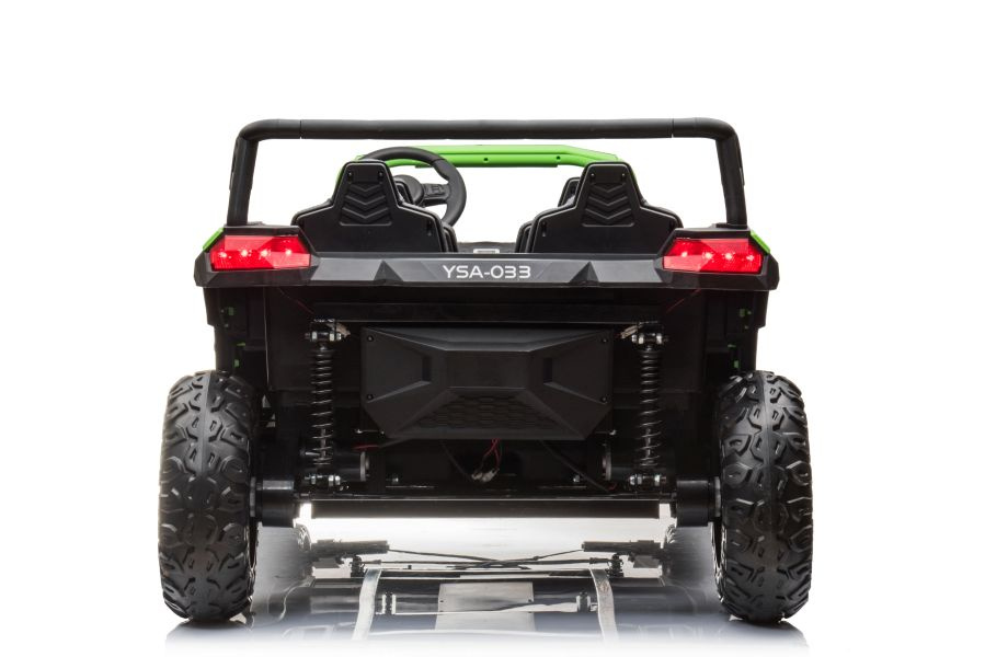 Elektromobilis buggy a033 4x4 24v, žalias