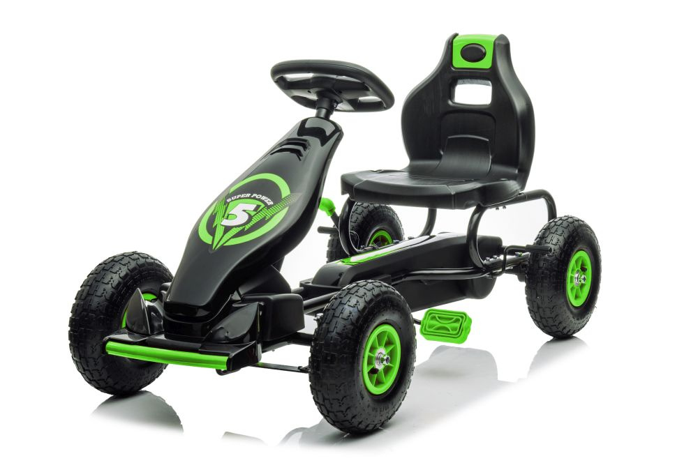 Vaikiškas pedalinis kartingas lean cars g18