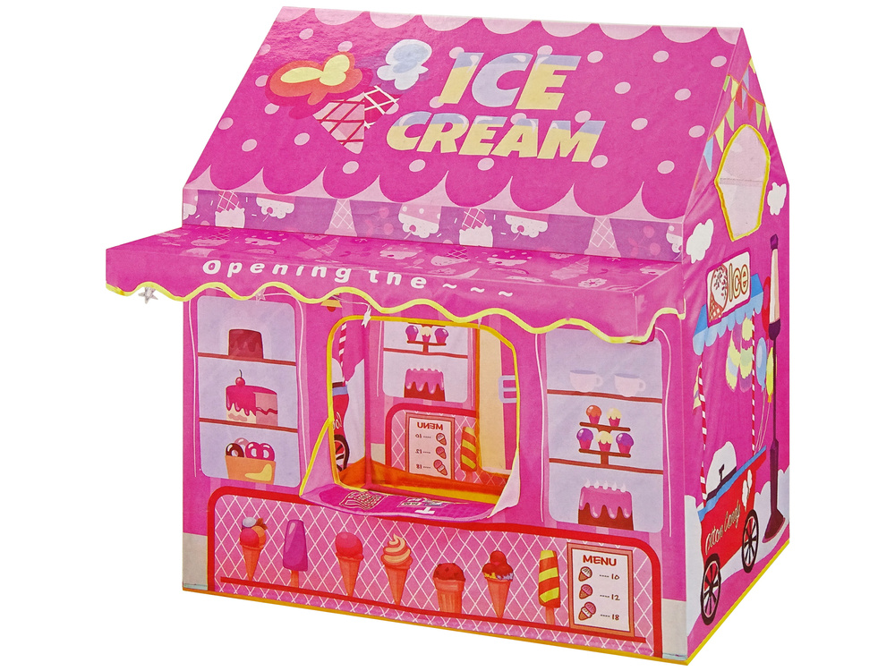 Ledų parduotuvė vaikams lean toys, rožinė