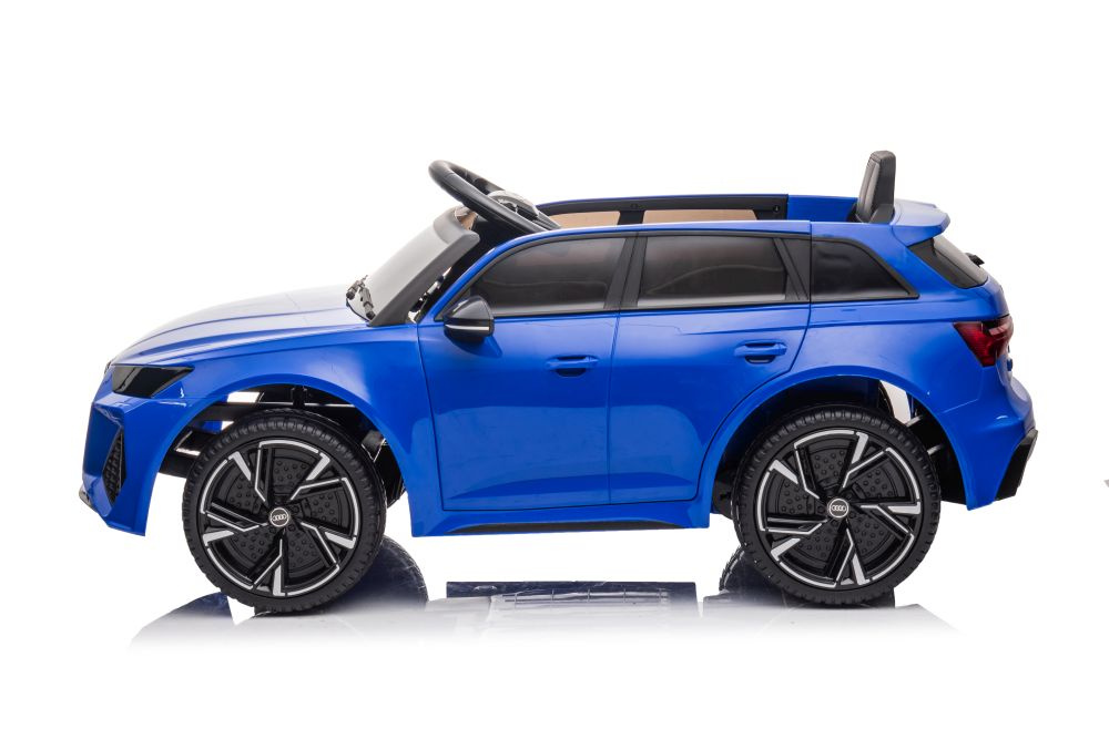 Elektrinis automobilis audi rs6 brd-2118 mėlynas