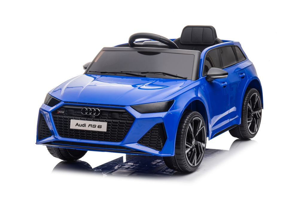 Elektrinis automobilis audi rs6 brd-2118 mėlynas