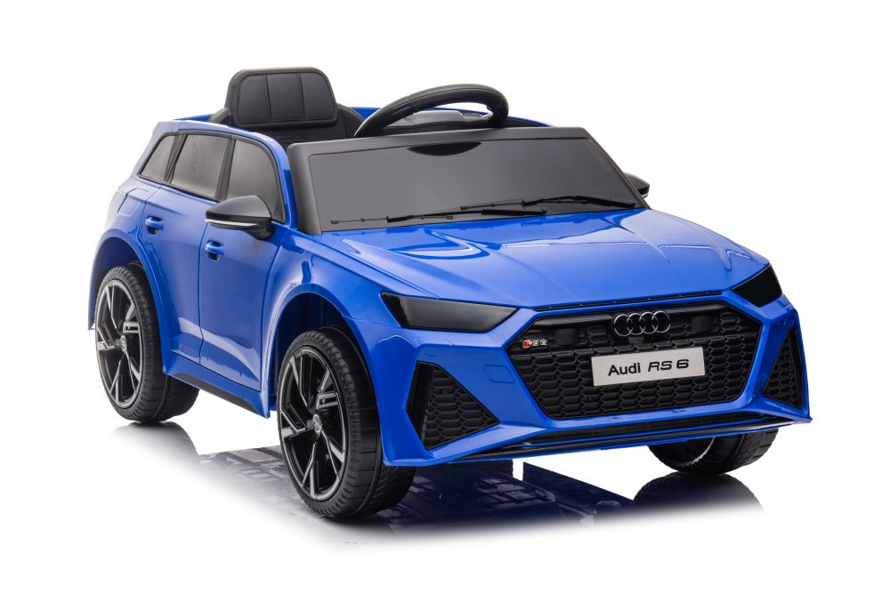 Elektrinis automobilis audi rs6 brd-2118 mėlynas