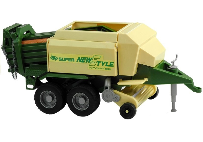 Didelis traktorius su priekaba lean toys, 65 cm