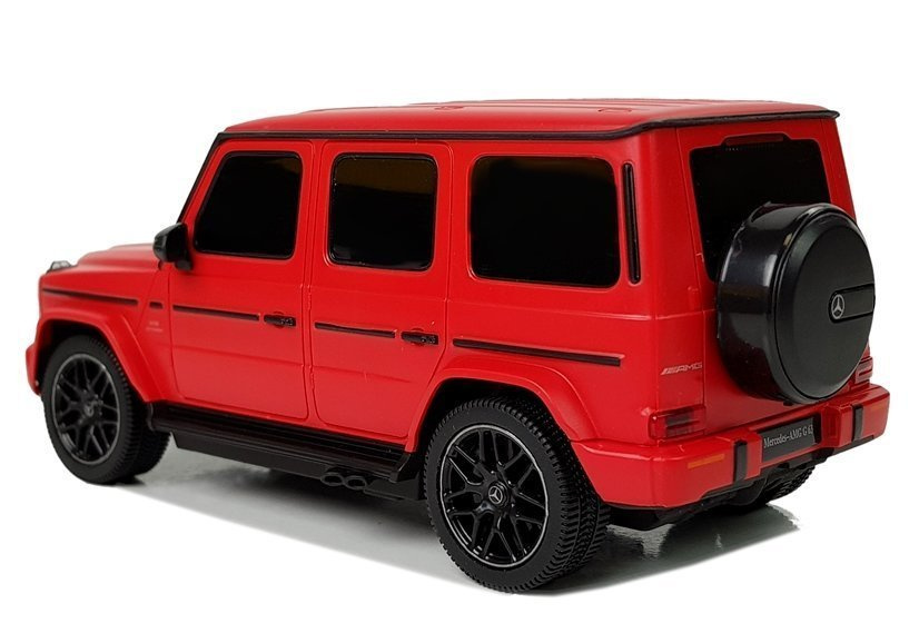 Lean toys Automobilis Mercedes AMG G63 Remote Controlled R/C 1:24 Red 2.4 G 2