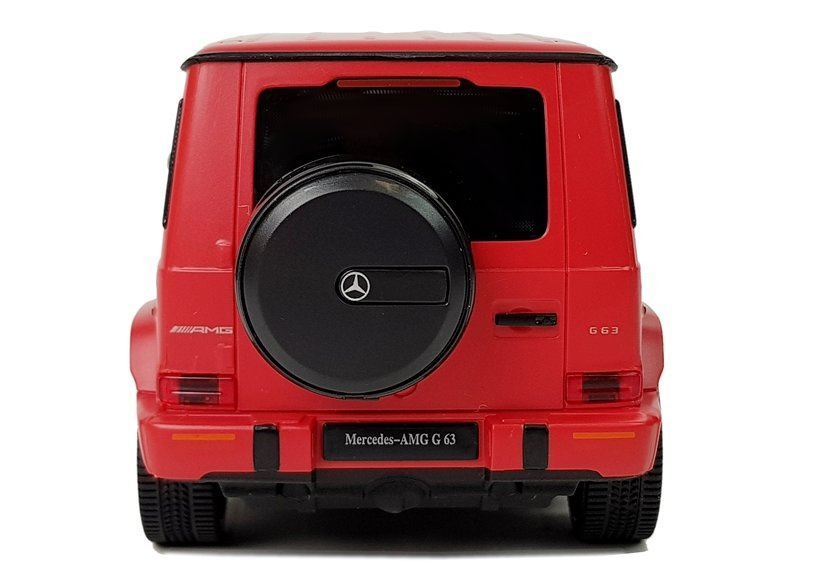 Lean toys Automobilis Mercedes AMG G63 Remote Controlled R/C 1:24 Red 2.4 G 3