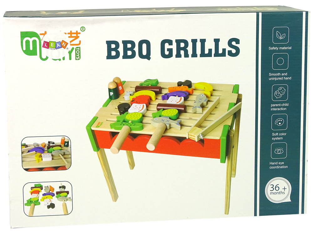 Žaislinė kepsninė mergaitėms lean toys bbq grilis
