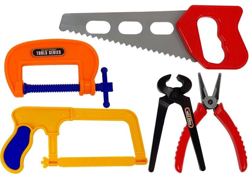 Vaikiškas įrankių rinkinys diy, 37 elementai