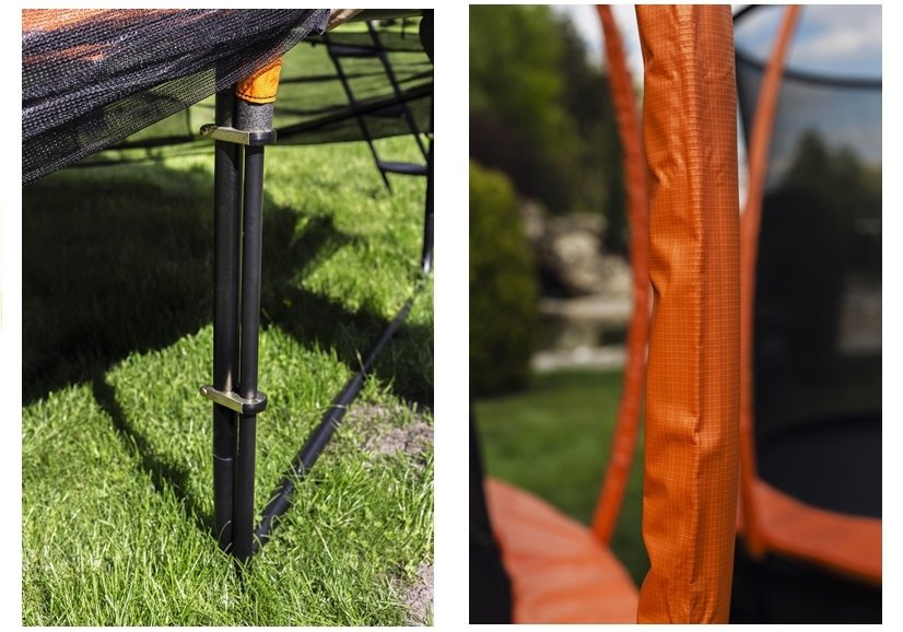 Batutas Lean Sport 244 cm, oranžinis
