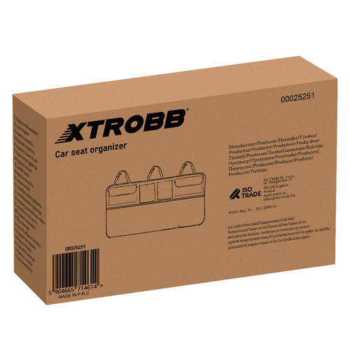 „xtrobb“ automobilio sėdynės organizatorius 25251