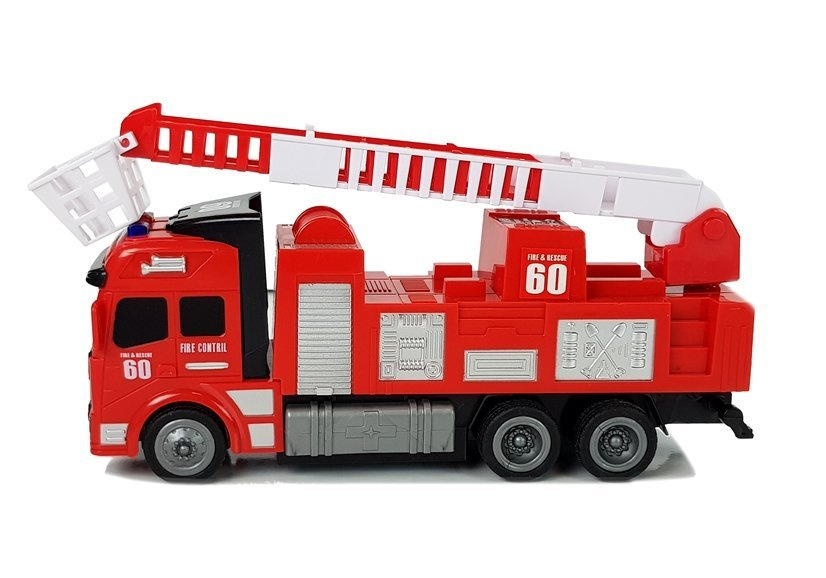 Lean toys r/c nuotoliniu būdu valdomas gaisrinis automobilis