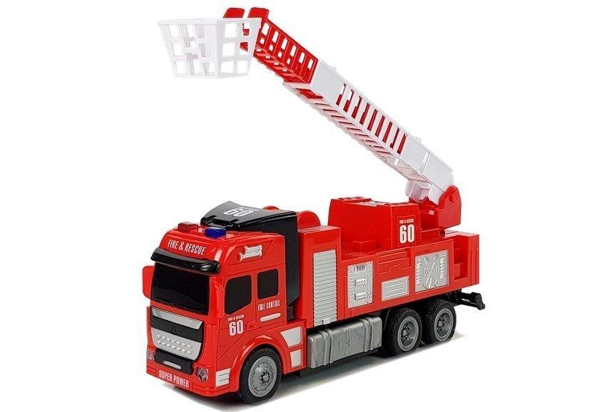 Lean toys r/c nuotoliniu būdu valdomas gaisrinis automobilis