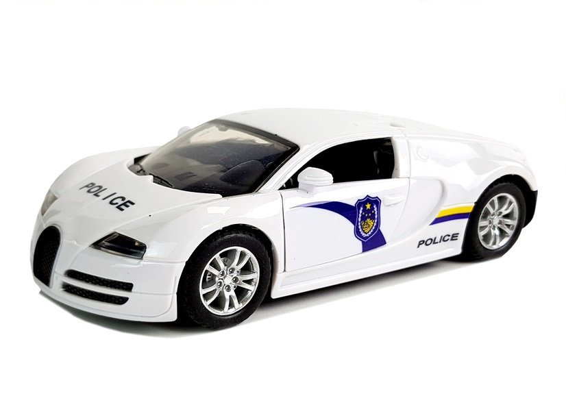 Policijos automobilis su šviesa ir garsu import leantoys