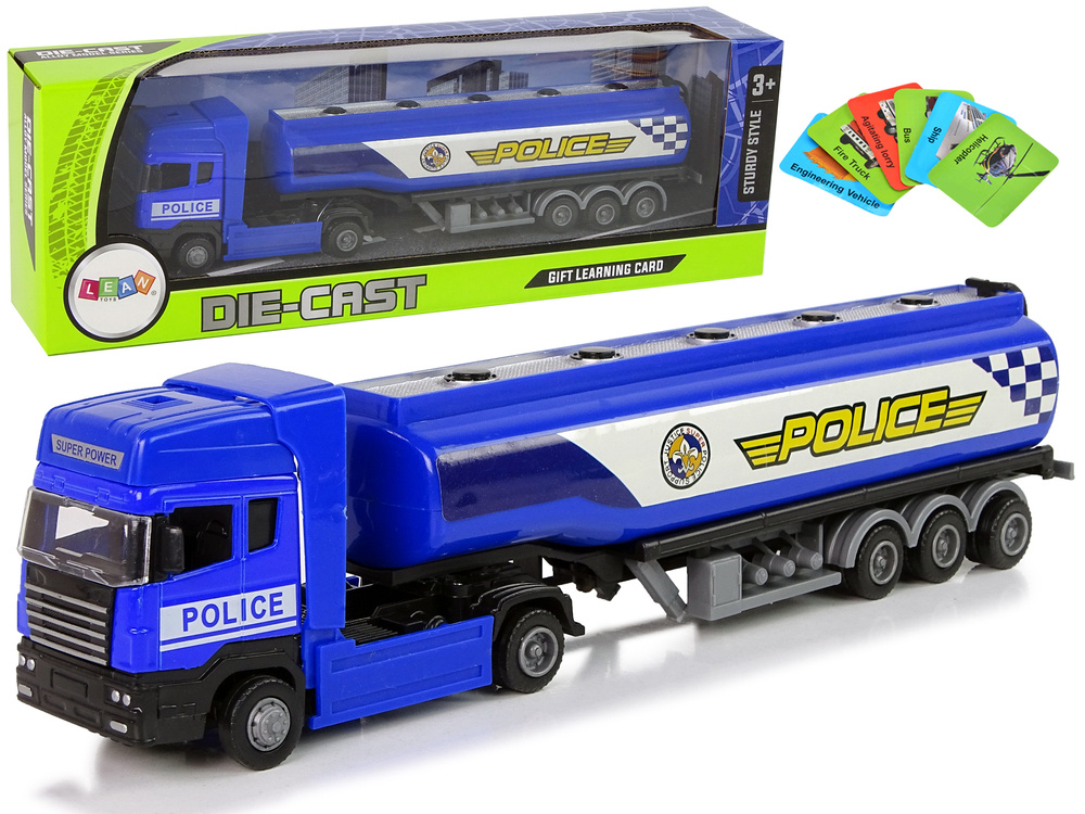 Policijos Degalų Sunkvežimis, Mėlynas