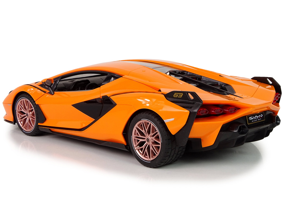 Nuotoliniu būdu valdomas automobilis lamborghini sian fkp 37 rastar 1:14