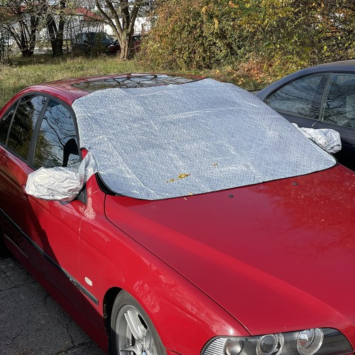 Automobilio priekinio stiklo apsauginis kilimėlis iso trade 143x122 cm