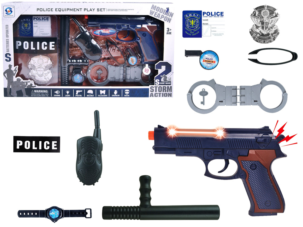 Žaislinis policininko rinkinys