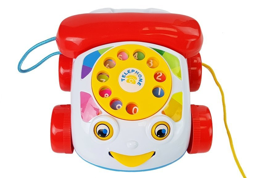 Vaikiškas telefonas su ratukais ir garsais 2