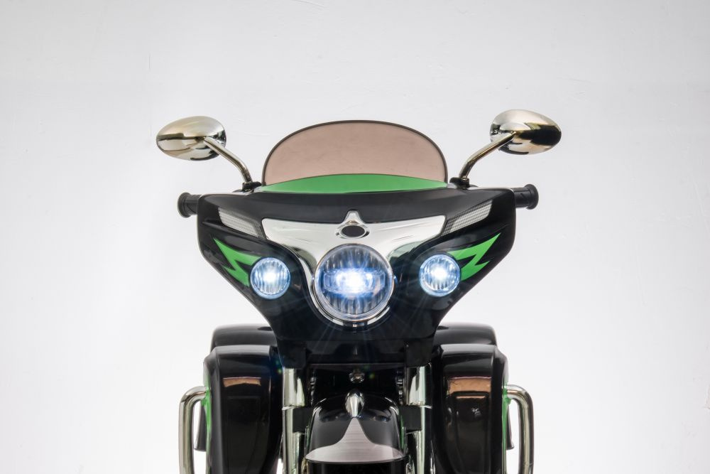 Vienvietis vaikiškas elektrinis motociklas goldwing nel-r1800gs