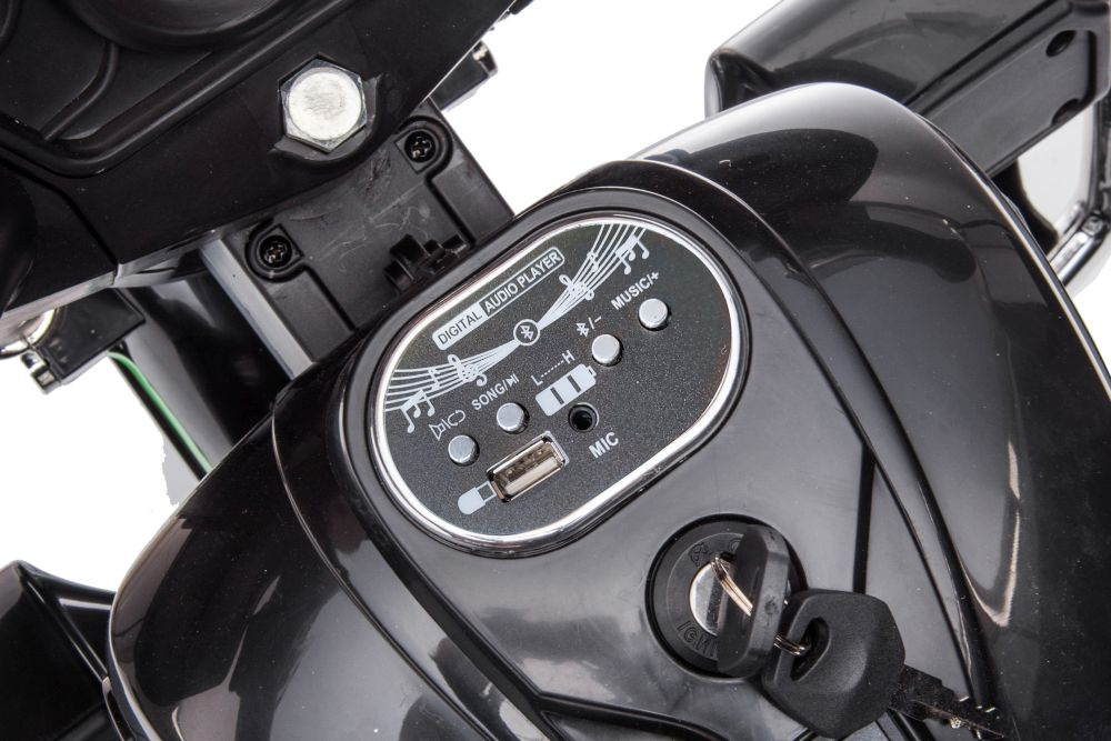 Vienvietis vaikiškas elektrinis motociklas goldwing nel-r1800gs