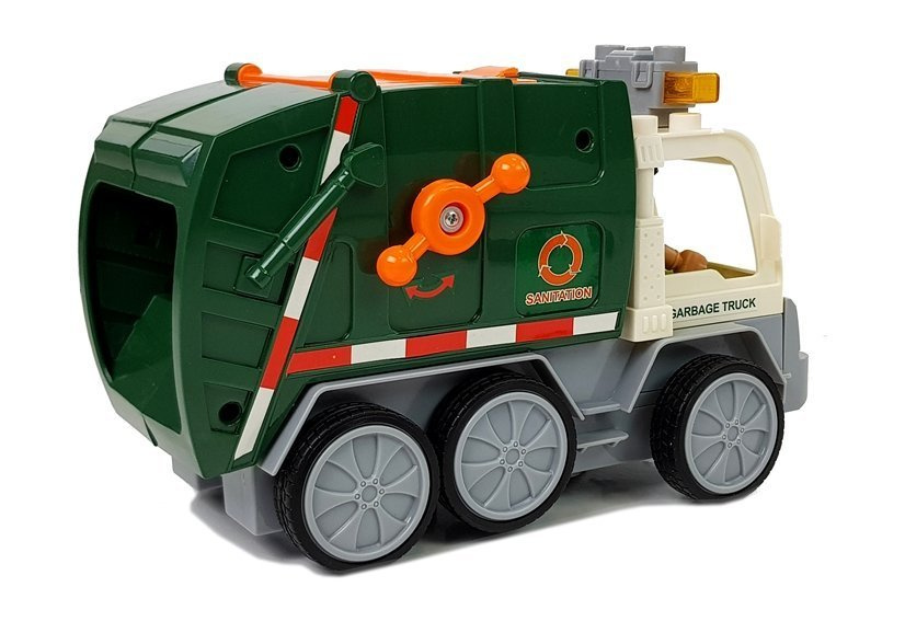 Lean toys auto r/c šiukšliavežis