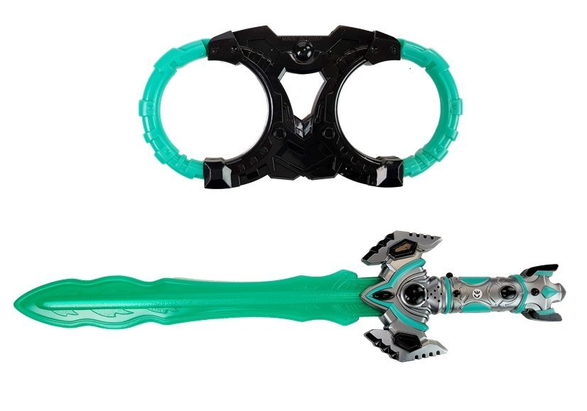 Lazerinio pistoleto ir kardo rinkinys import leantoys