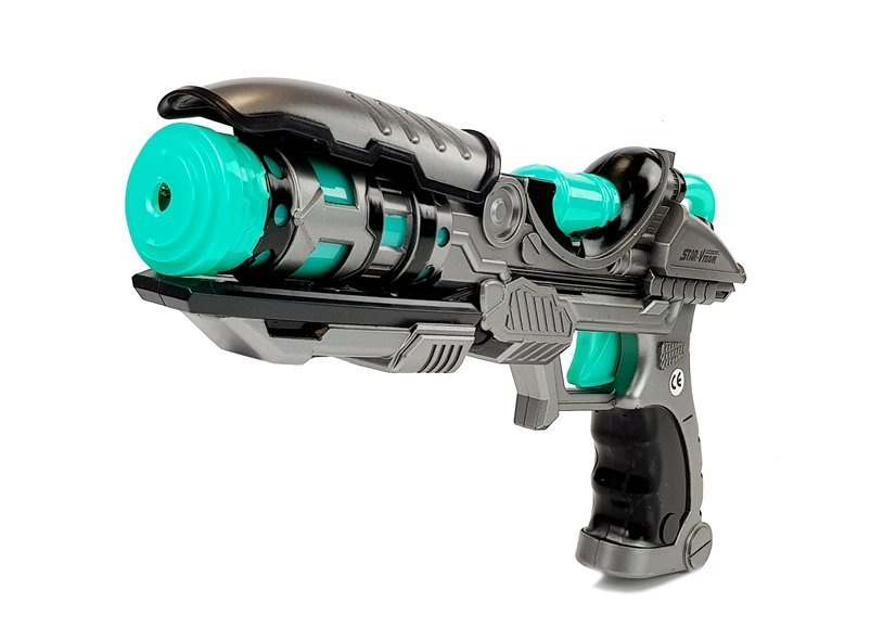 Lazerinio pistoleto ir kardo rinkinys import leantoys