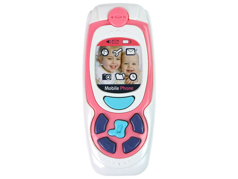 Vaikiškas mobilusis telefonas su garso efektais lean toys