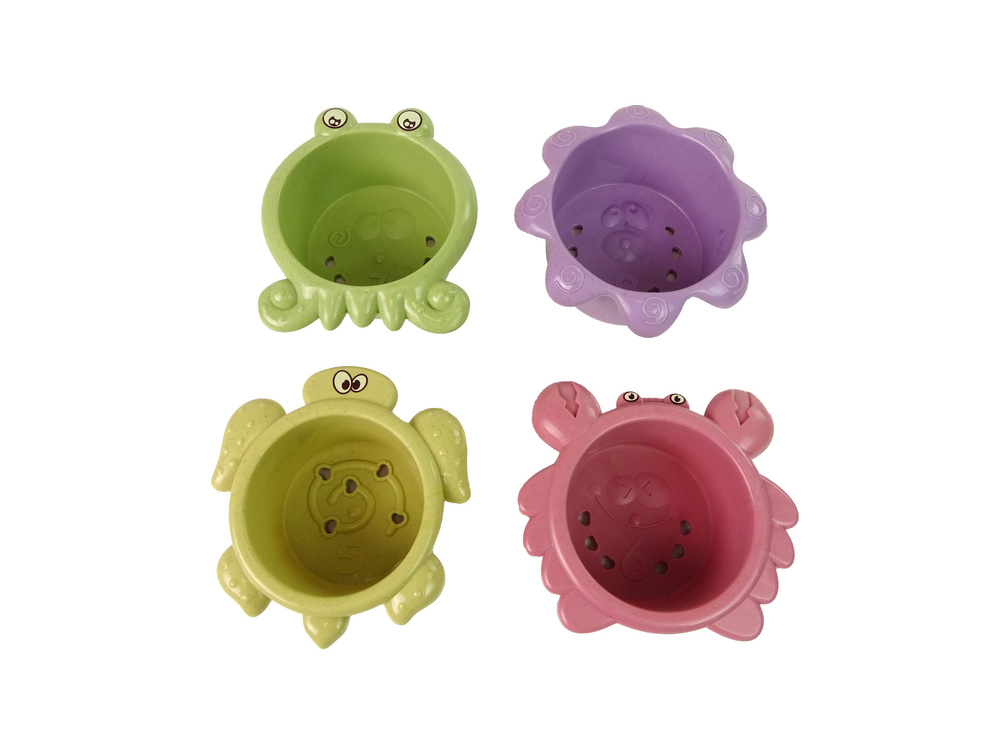 Lean toys Vonios rinkinys Laivas Sea Animals krioklys