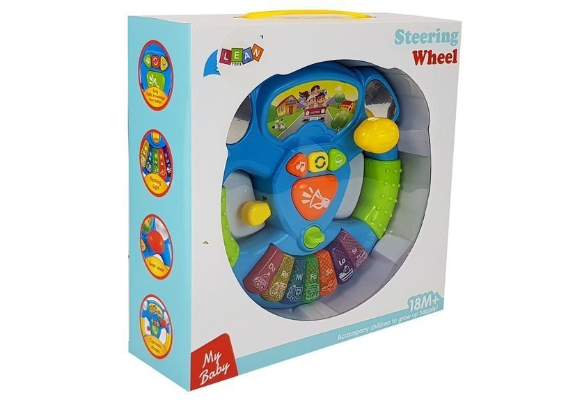 Lean toys interaktyvus vairas kūdikiams