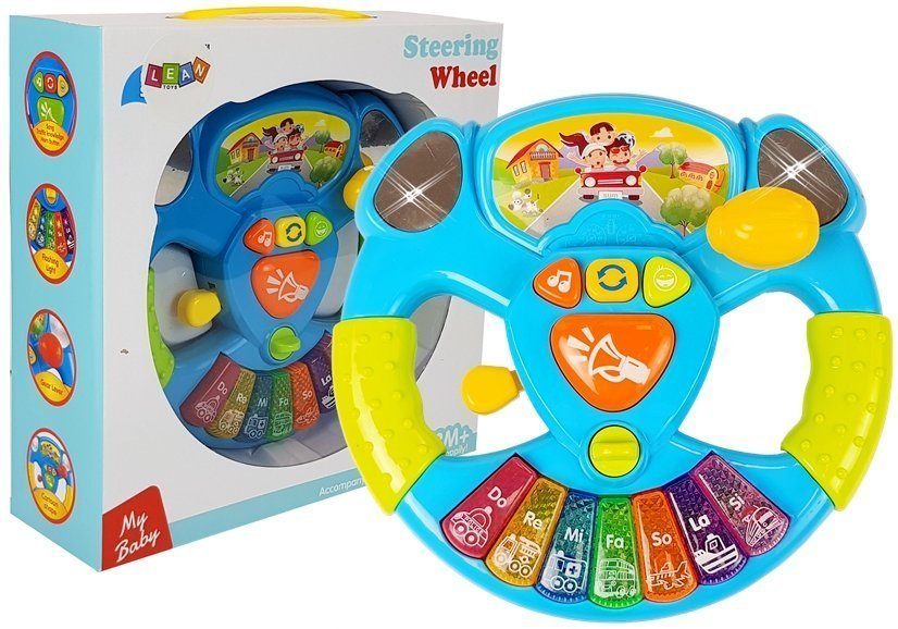 Lean toys interaktyvus vairas kūdikiams