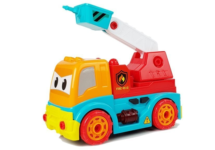Gaisrinis automobilis ugniagesių brigada lean toys