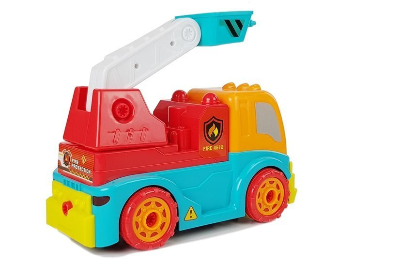 Gaisrinis automobilis ugniagesių brigada lean toys