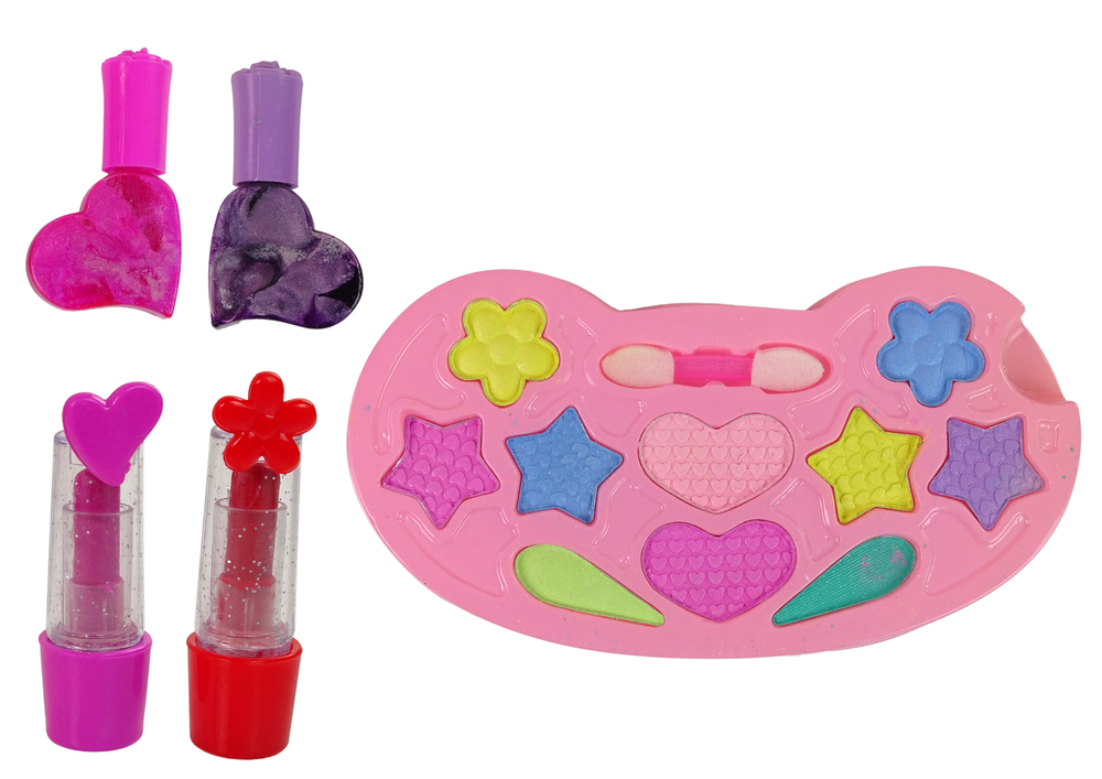 Vaikiškas kosmetinis staliukas su priedais lean toys