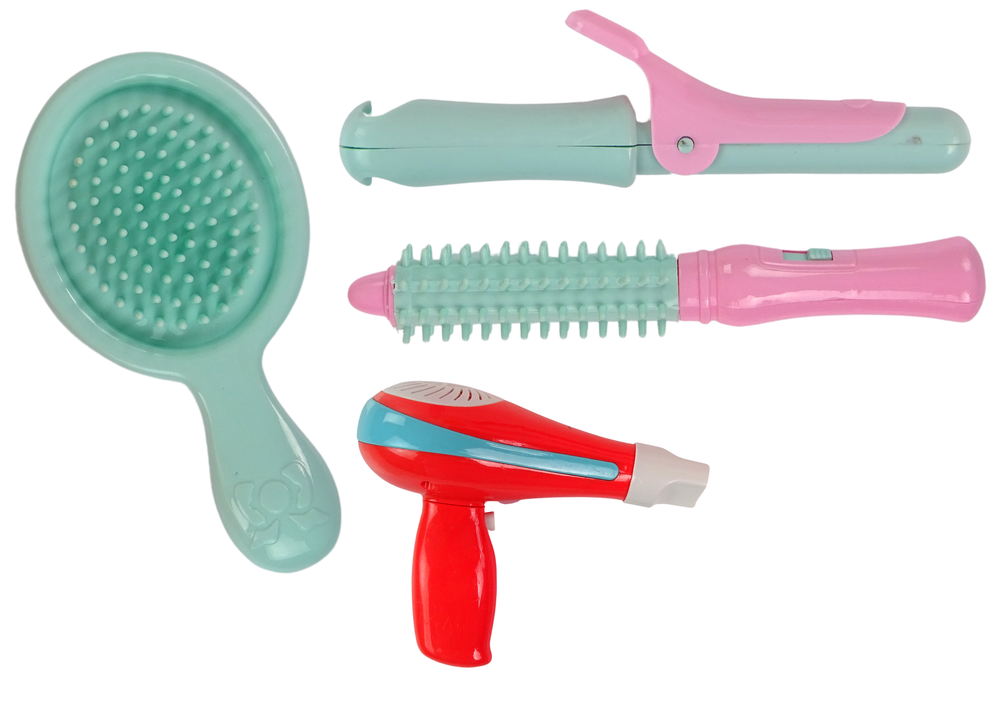 Vaikiškas kosmetinis staliukas su priedais lean toys
