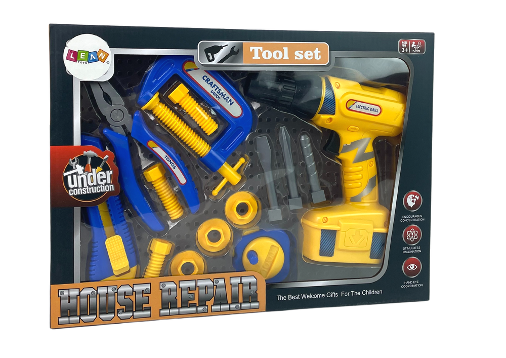 Įrankių rinkinys diy lean toys