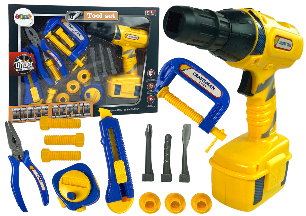 Įrankių rinkinys diy lean toys