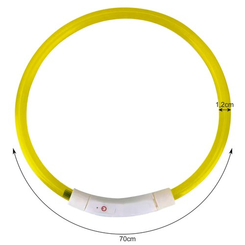 LED antkaklis Purlov 24200, 20-70 cm