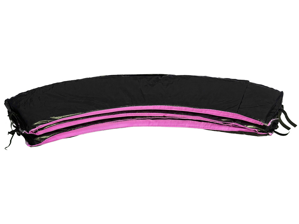 Batuto spyruoklių apsauga lean sport max 183 cm, juoda/rožinė