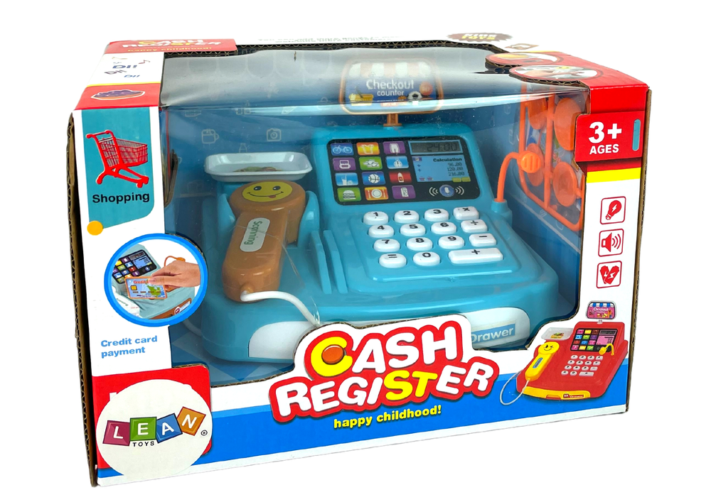Žaislinis kasos aparatas lean toys