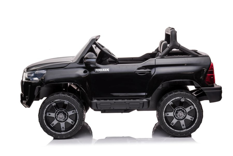 Akumuliatorinis vaikiškas automobilis Toyota Hilux 4×4 DK-HL860, juodas