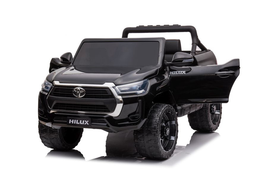 Akumuliatorinis vaikiškas automobilis Toyota Hilux 4×4 DK-HL860, juodas