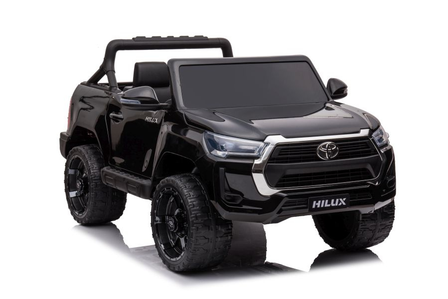 Akumuliatorinis vaikiškas automobilis Toyota Hilux 4×4 DK-HL860, juodas