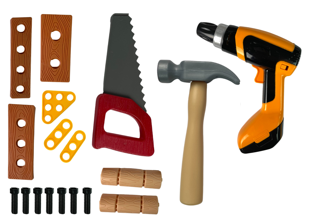 Dirbtuvių rinkinys Lean toys, 52 vnt