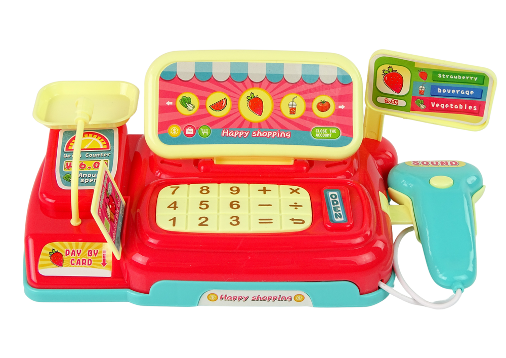 Kasos aparatas su vežymėliu lean toys